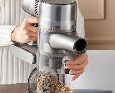 One Press to Dump Dirt