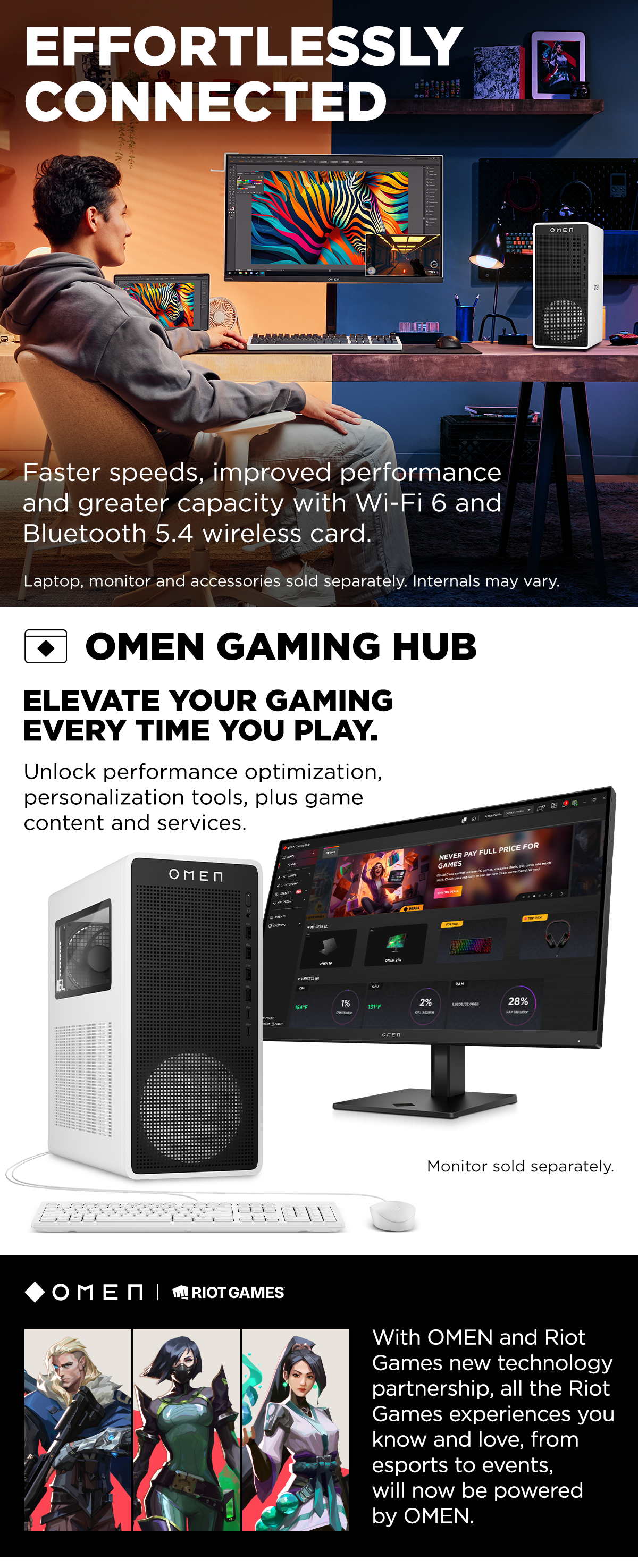 HP OMEN - 16L Gaming Desktop - Intel Core Ultra 7 265F - 16GB DDR5
