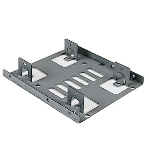 2.5” to 3.5” SATA Aluminum Hard Drive Adapter Enclosure with SSD / HDD  Height up to 12.5mm