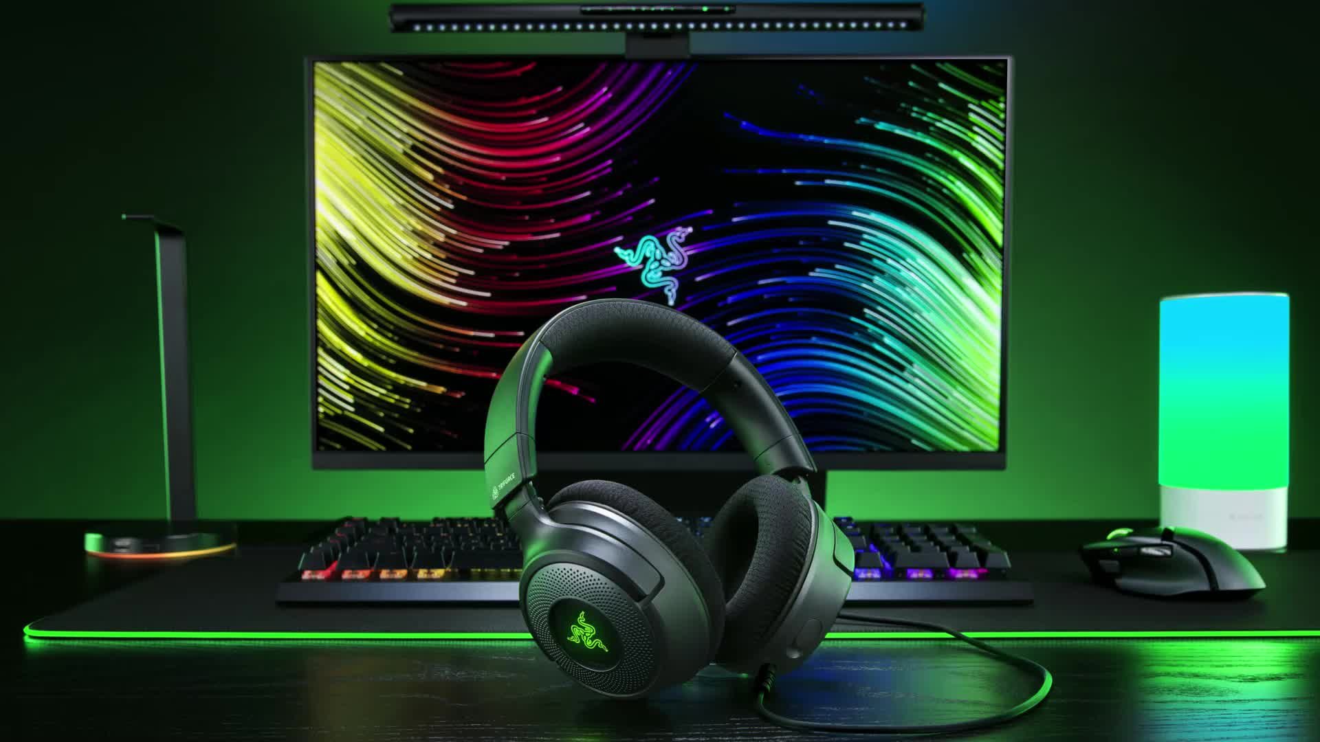 Razer Kraken V4 X Wired Gaming Headset (USB) (RZ04-05180100-R3U1