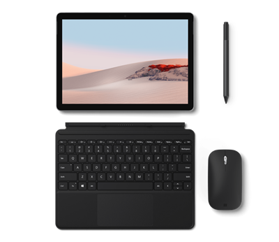 Microsoft Surface Go Type Cover - keyboard - with trackpad ...