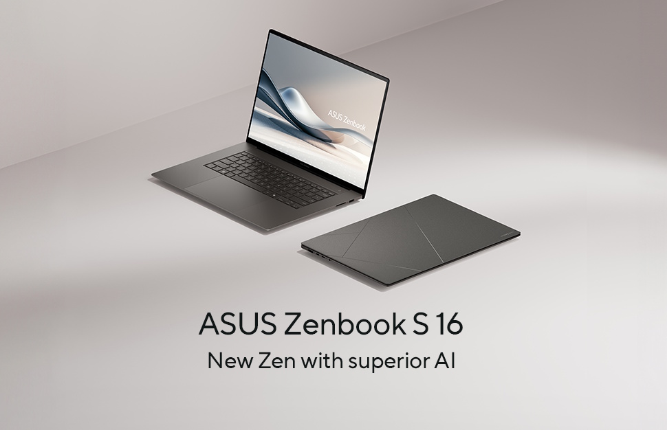 ASUS Zenbook S 16 16” 3K OLED Touch Laptop Copilot+ PC AMD Ryzen