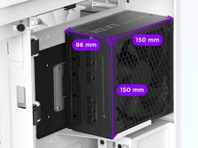 NZXT Gold Core 850W ATX 3.1 / PCIE 5.1 80 Plus Gold Cybenetics