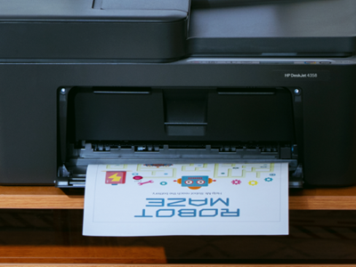25-sheet output tray