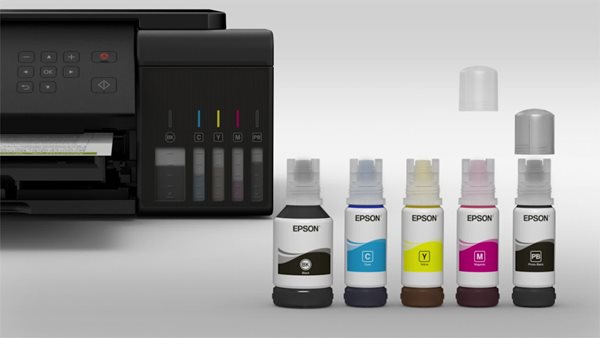 thumbnail video image 7 of Epson C11CJ63203 WorkForce ST-C2100 Copy/Print/Scan Supertank Color MFP Printer, 7 of 7