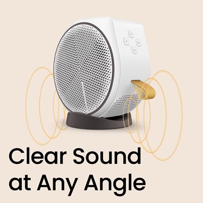 Klar lyd fra alle vinkler