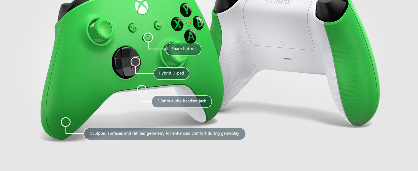 Microsoft Xbox Wireless Controller - Velocity Green | Xbox-One-Controller