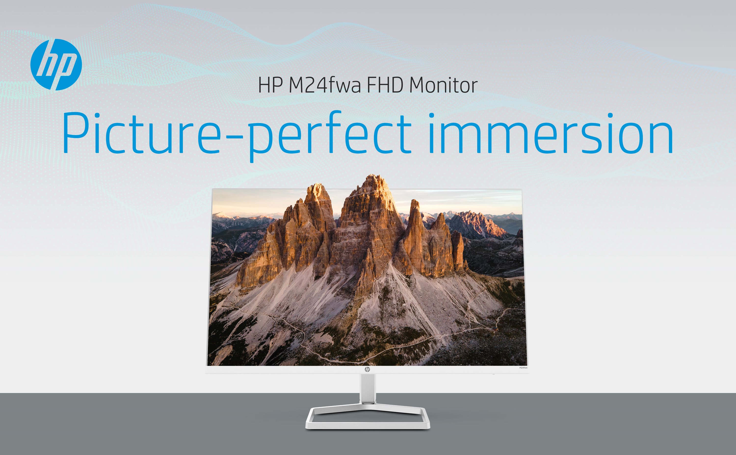 HP Monitor retroiluminado LED FHD IPS de 23,8 pulgadas de  M24fwa con color blanco audio : Electrónica