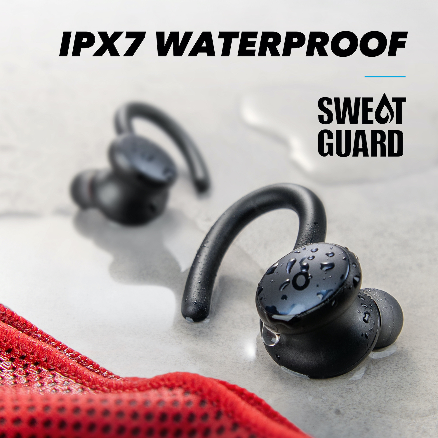 IPX7 עמיד למים וזיעה