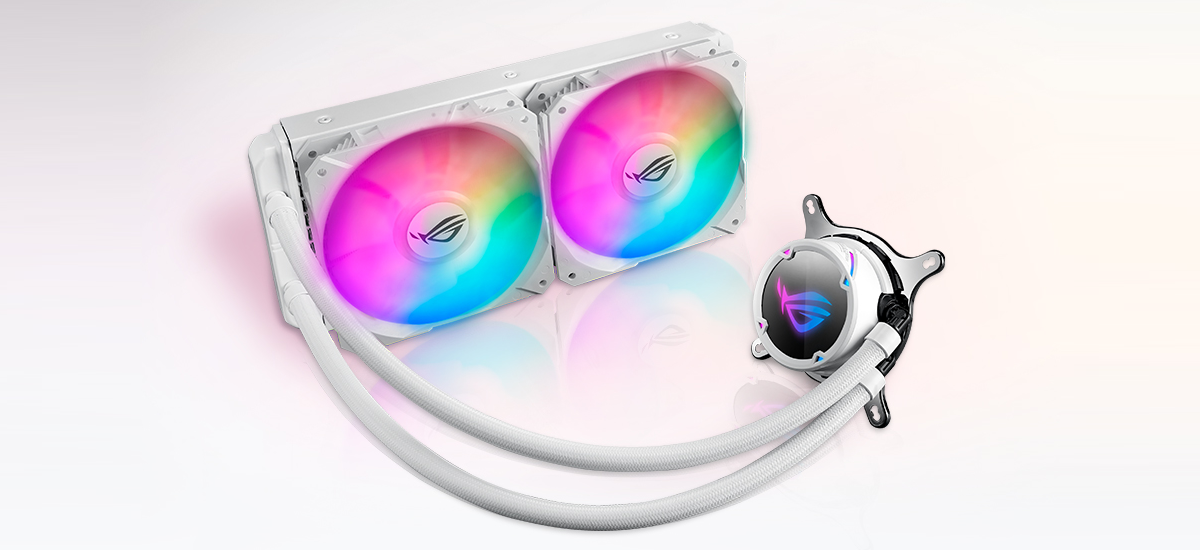 水冷CPUクーラー ROG STRIX LC 240 RGB ROG Strix LC 240 RGB White Edition | AIO液冷クーラー | ROG Japan