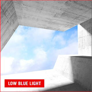 Monitor with hardware-based ASUS Low Blue Light reduces harmful blue light emissions.