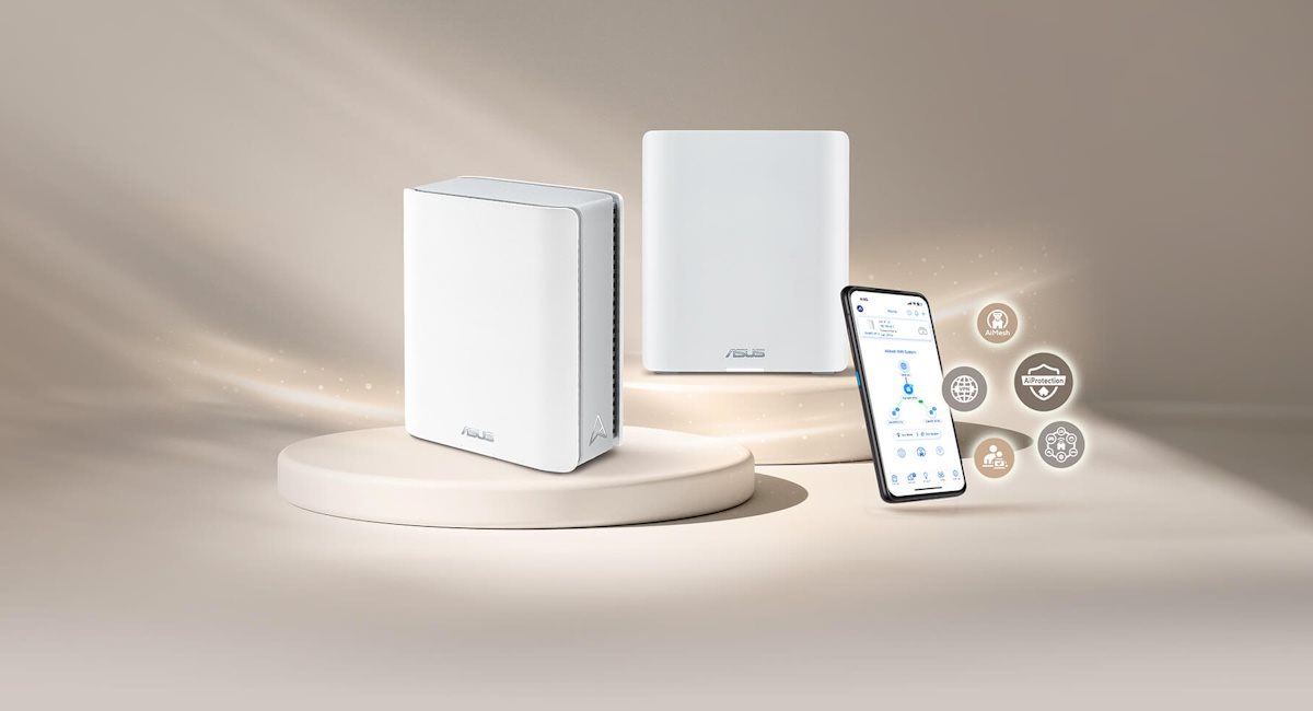 ASUS ZenWiFi BT10 Tri-band WiFi 7 Mesh, 18 Gbps, 6000 sq.ft