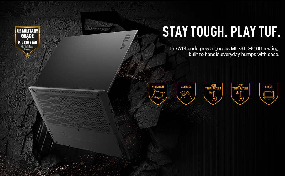 STAY TOUGH. PLAY TUF.