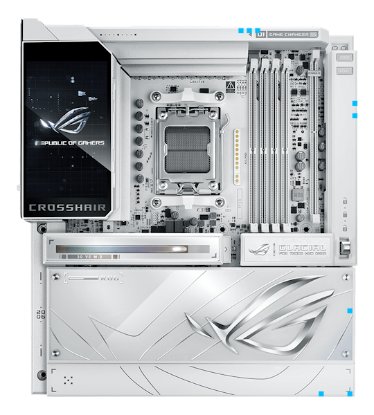 Das Kühlungs-Management des ROG Crosshair X870E Glacial