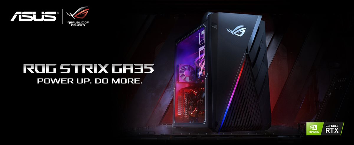 Refurbished: ASUS ROG Strix GA35 Gaming Desktop PC, GeForce RTX