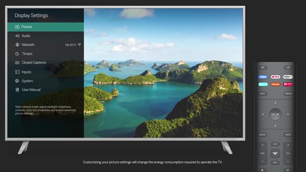 thumbnail video image 2 of Vizio 24" Class HD LED TV D-Series D24hn-G9, 2 of 9