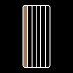Symbol des offenen Gitters auf der Vorderseite des PA602 Wood Edition Gehäuses