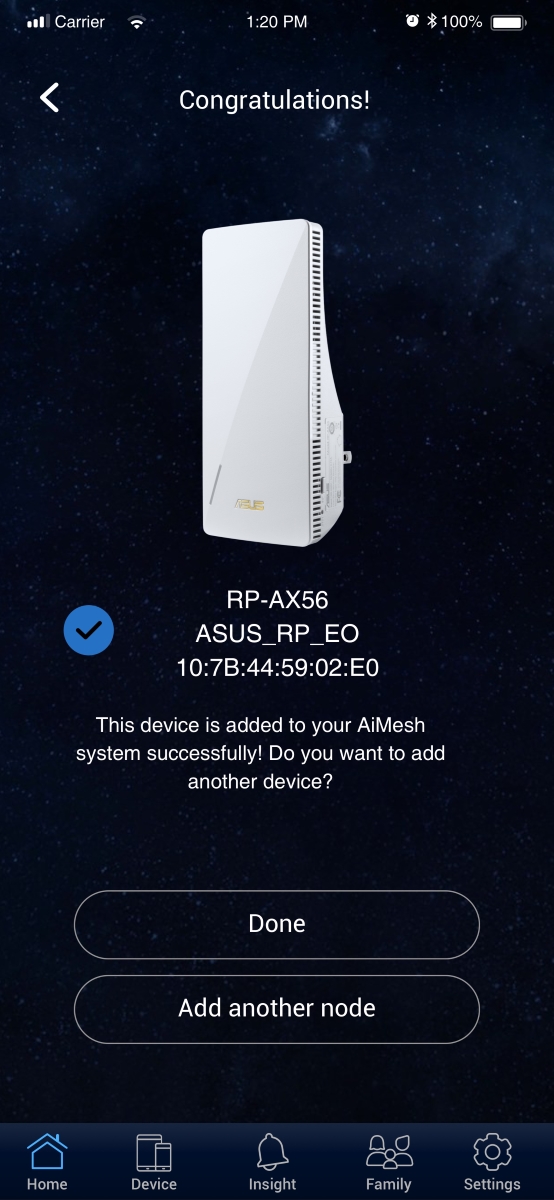 ASUS AX1800 Dual Band WiFi 6 (802.11ax) Repeater & Range Extender (RP-AX56)  - Coverage Up to 2200 sq.ft, Wireless Signal Booster for Home, AiMesh Node,  Easy Setup 
