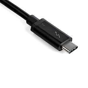 Thunderbolt 3 Mini Dock, Portable Dual Monitor TB3 Docking Station with DisplayPort 4K 60Hz, 1x USB-A 5Gbps & GbE, 11in/28cm Cable, Laptop Multiport Adapter, Mac/Windows - TB3 Dock w/ Ethernet (TB3DKM2DPL)