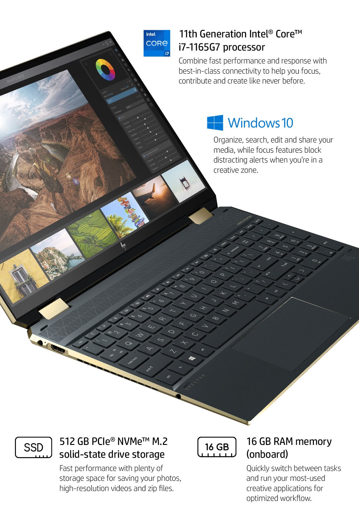 HP Spectre X360 15-EB1043DX - Thumbnail 4