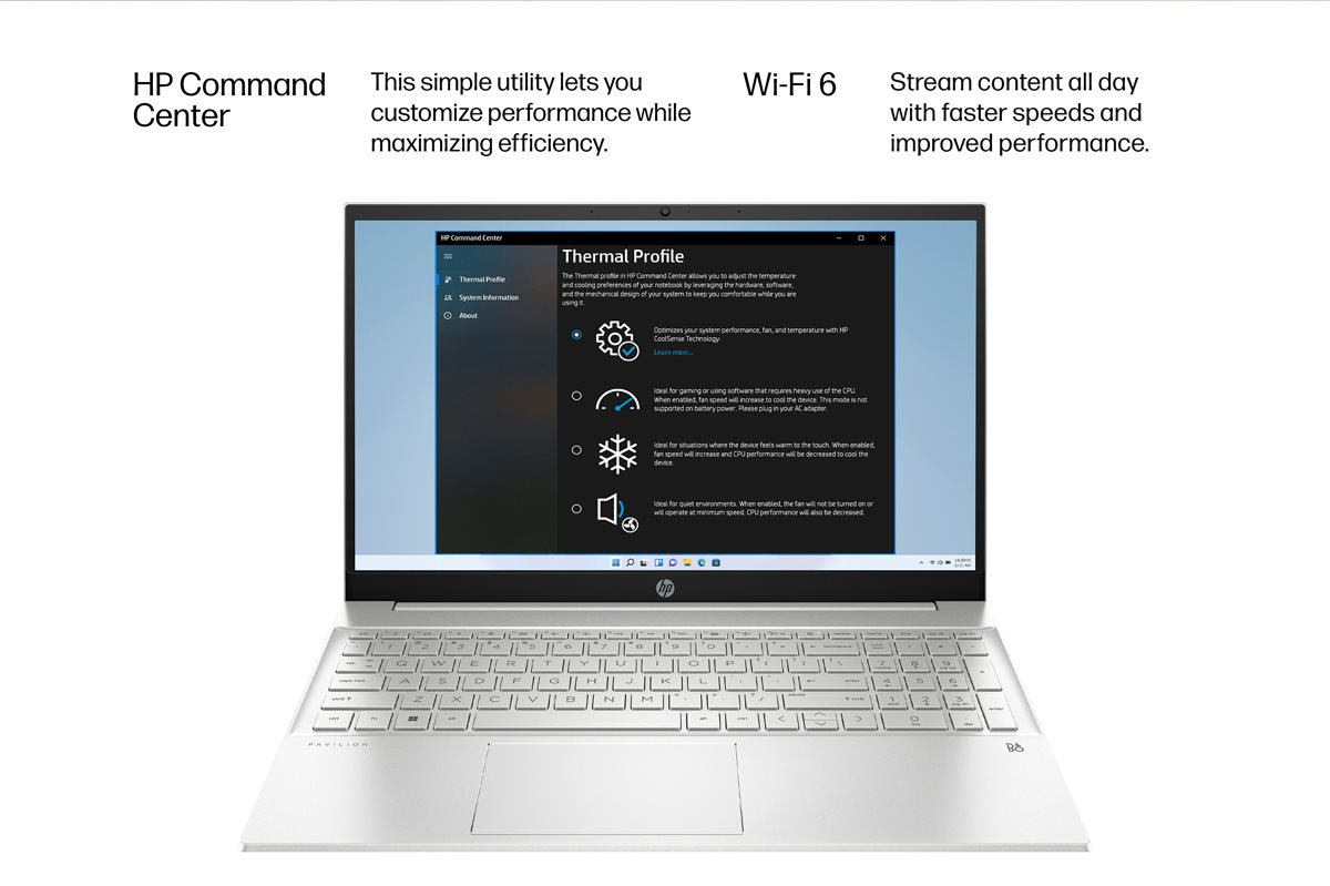 HP Pavilion 15.6" Touchscreen Laptop - 13th Gen Intel Core i7