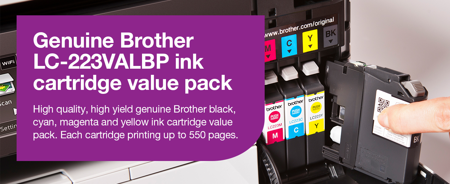 Compatible Brother LC421 4 Colour Ink Cartridge Multipack