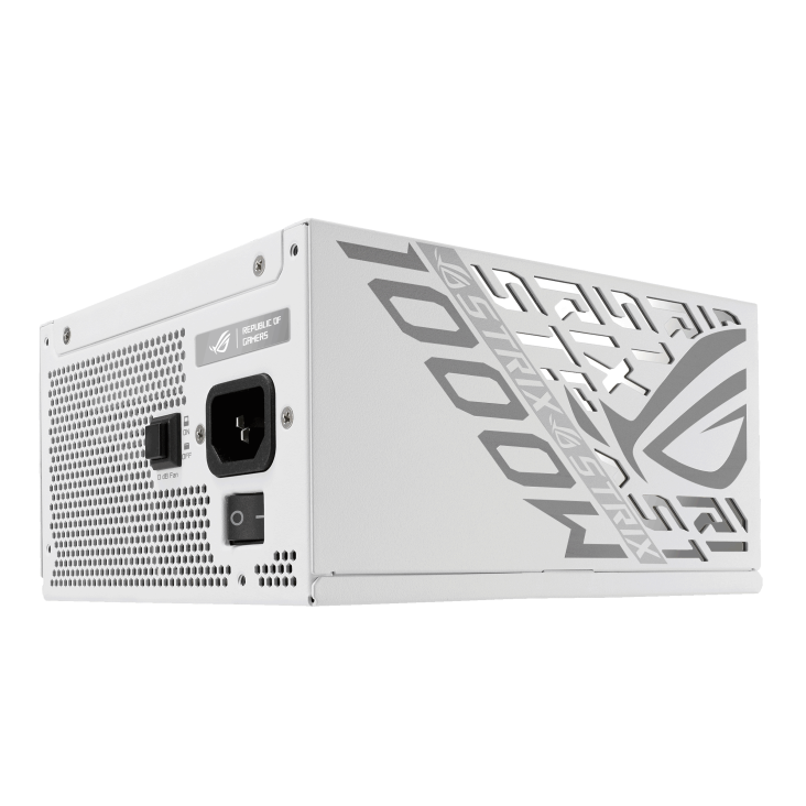 Folie {0} von {1}, Vergrößern, ROG Strix 1000W Platinum White Edition