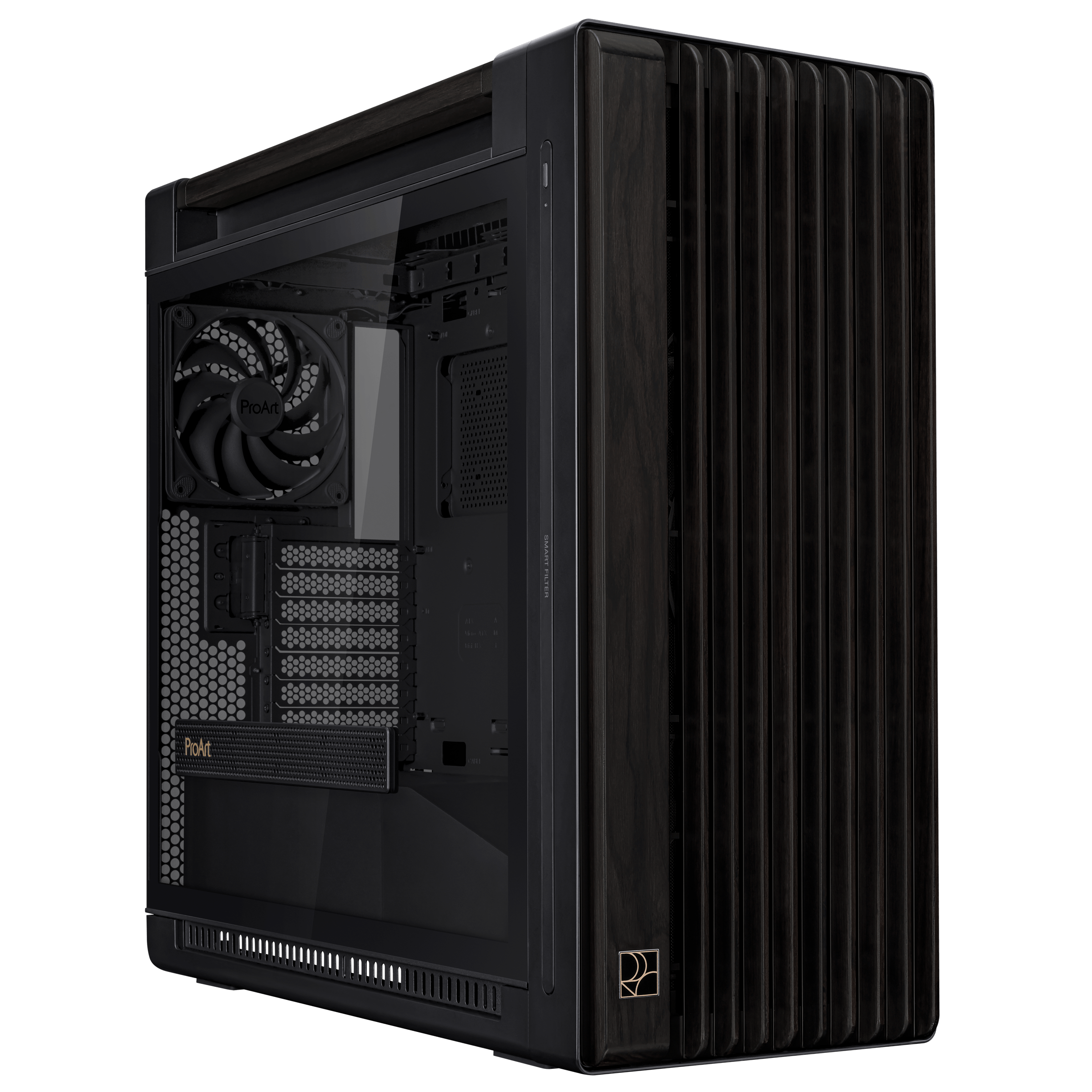 ProArt PA602 Wood Edition - Tempered Glass E-ATX-Gehäuse