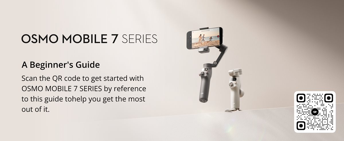 DJI Osmo Mobile 7 Smartphone 3 Axis Gimbal Stabilizer Gray CP.OS
