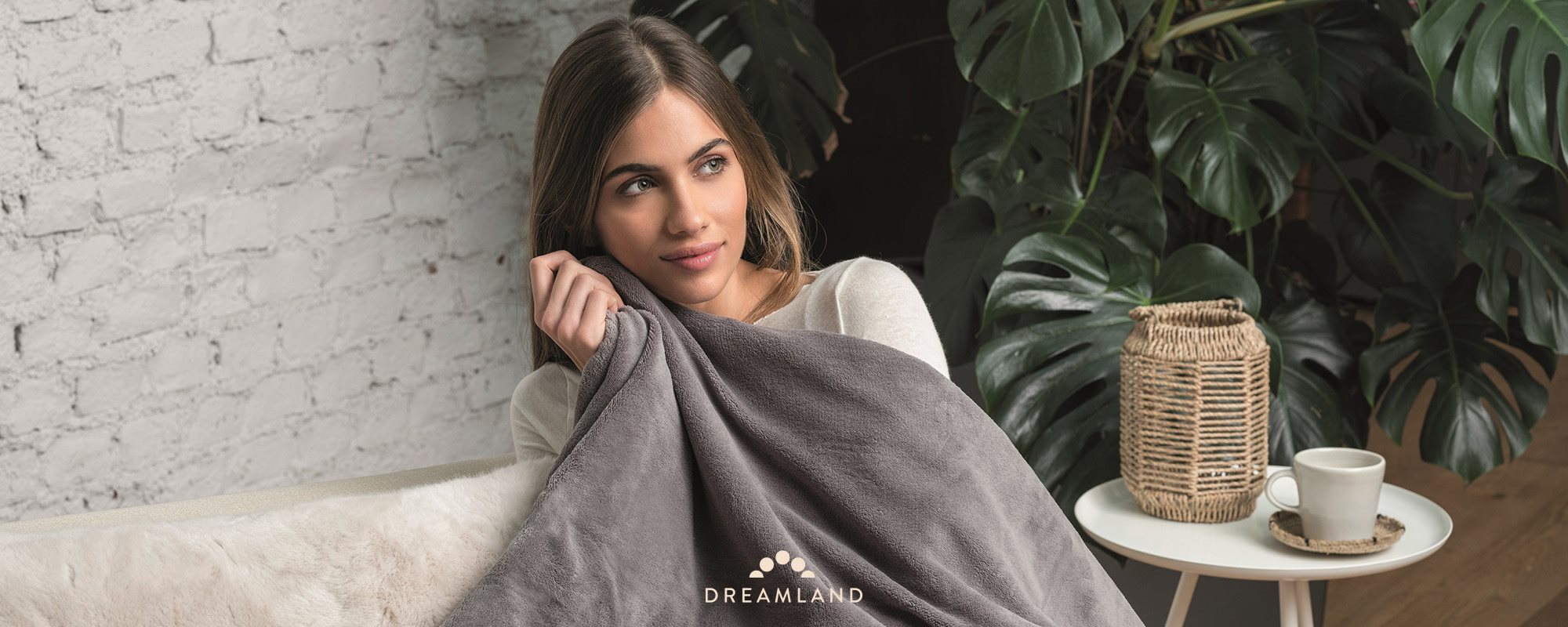 Buy Dreamland Snuggle Up Heated Grey Throw - Large | Electric blankets |  Argos