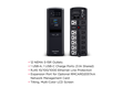 slide 6 of 8, zoom in, cyberpower cp1500pfclcdtaa pfc sinewave battery backup ups - features