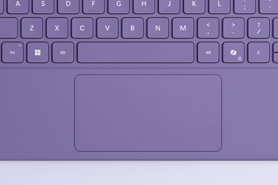 Spacious precision touchpad for all your needs