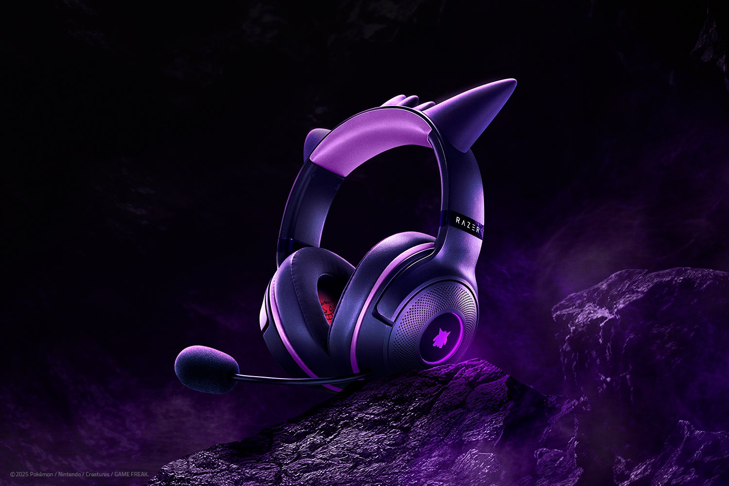 Razer Kraken Kitty V2 Wired Over the Ear Gaming Headset for PC