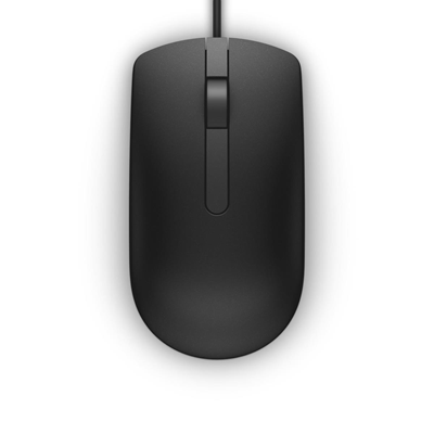 Dell MS116 Optical 1000DPI Ambidextrous USB Mouse 570-AAIS/570-AAIR
