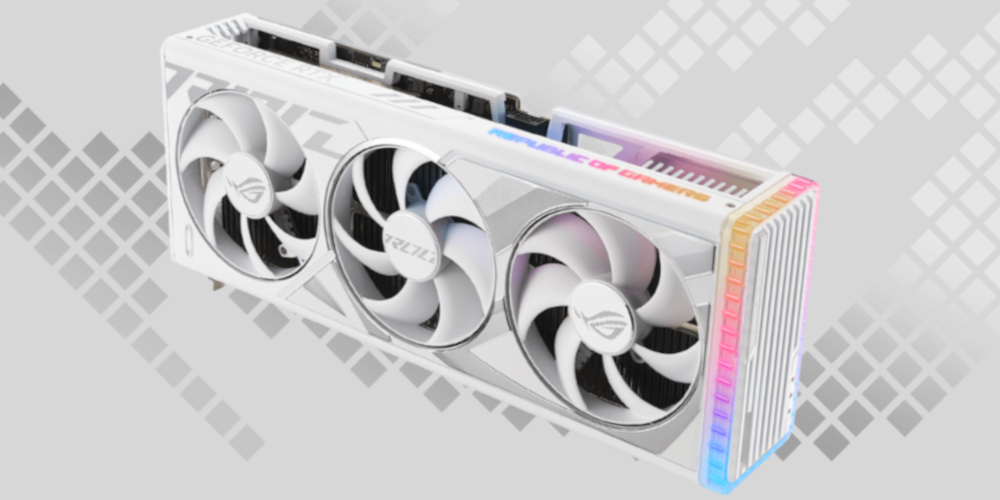 ASUS 90YV0IC3-M0NA00  ASUS ROG -STRIX-RTX4080-O16G-WHITE NVIDIA GeForce RTX  4080 16 GB GDDR6X