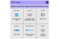 slide 1 of 10, zoom in, list of internal specifications of the hp 14 laptop