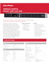 CyberPower OR500LCDRM1U Smart App LCD UPS - Data Sheet