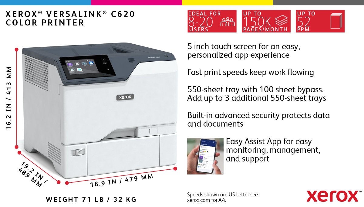 At Glance for VersaLink C620