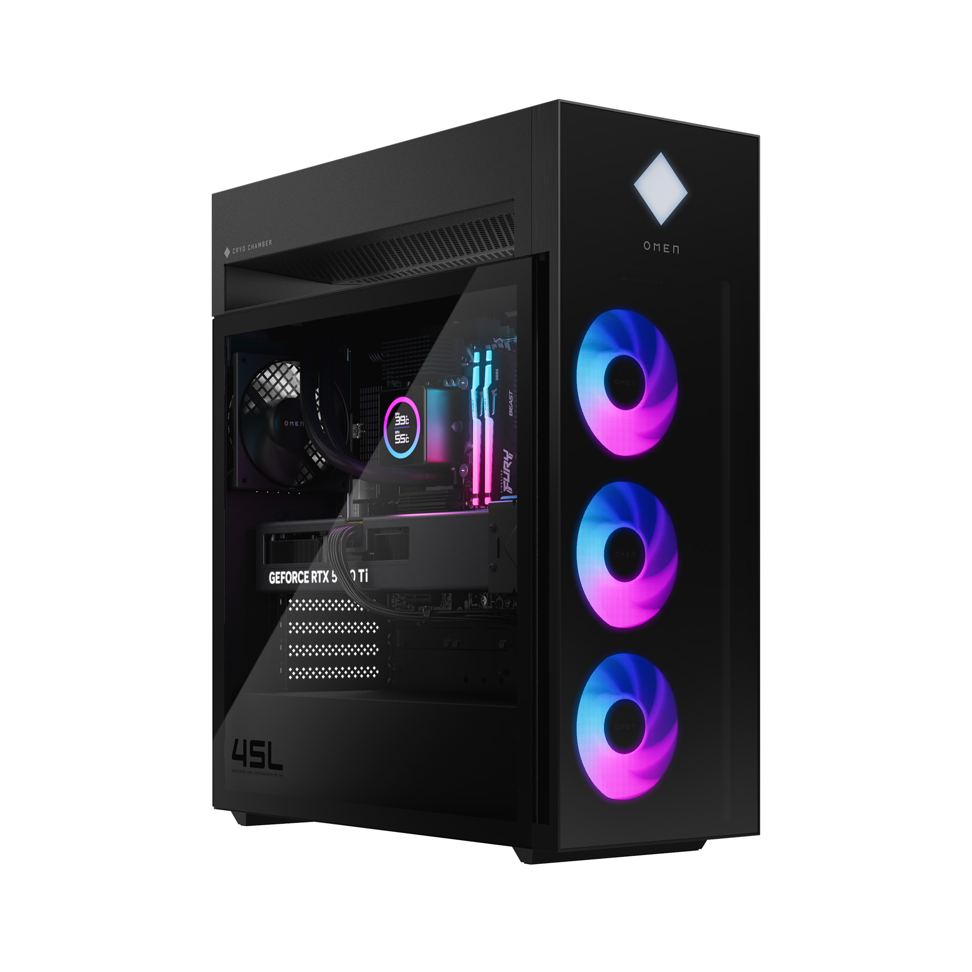 HP, Gaming Desktop, Intel Core Ultra 7 265K, Nvidia RTX 5070Ti