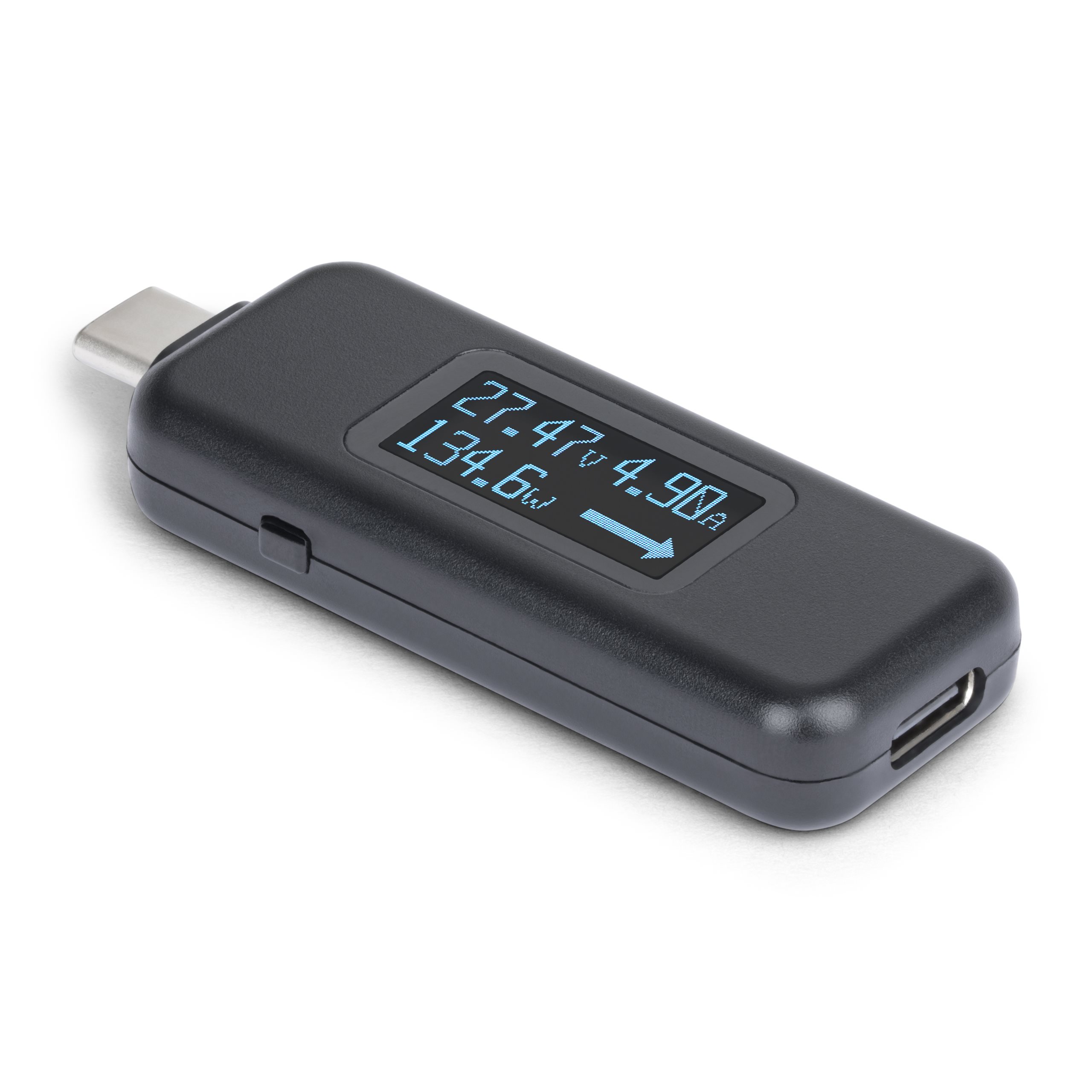 folie 5 von 10, vergrößern, usb-c stromtester/kabeltester, 240w bidirektional multimeter