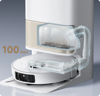 Up to 100 Days of Auto-Empty