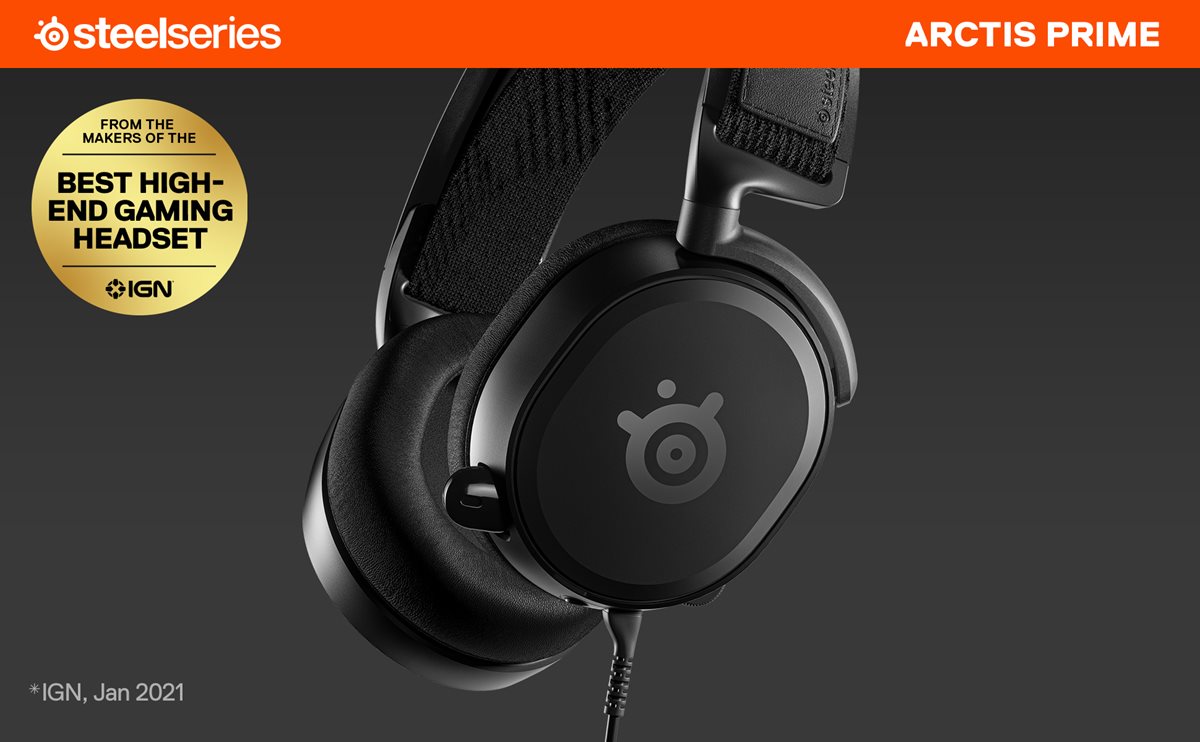 SteelSeries Arctis Prime - Competitive Gaming Headset for PC, Xbox