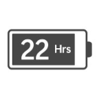 Ett batteri som räcker hela dagen