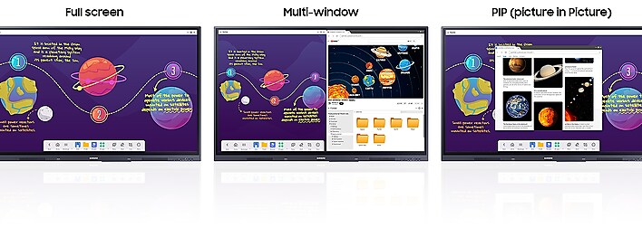 Samsung all-in-one digital Android based interactive display - 86 inch