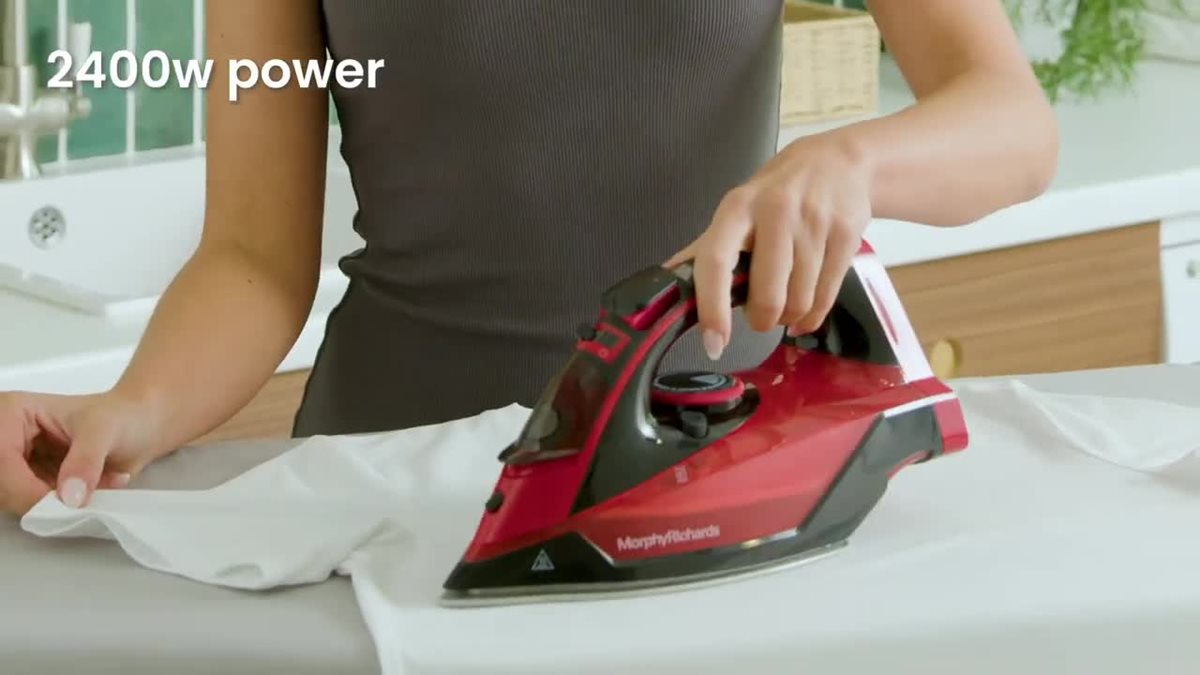Fer à Repasser Morphy Richards Easy Charge Power + 2400W Noir – Pour Pièces