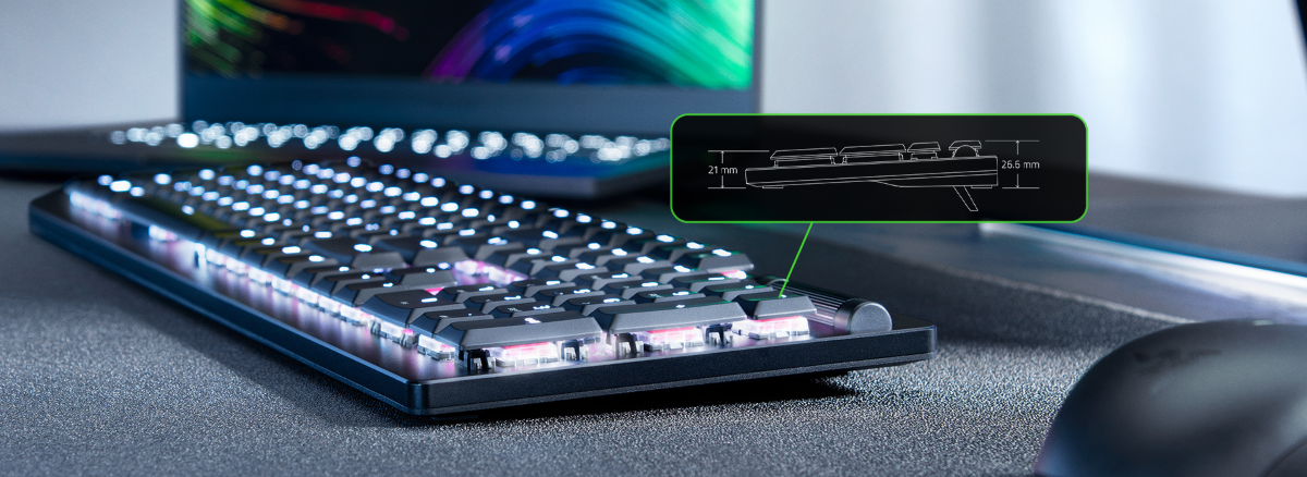 美品 Razer DeathStalker V2 PRO RZ03-0437 Buy Razer DeathStalker V2 - Linear Optical Switch - US