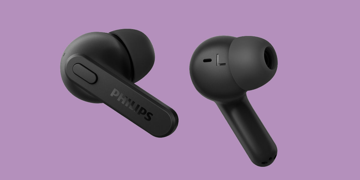 Philips TAT2206BK - True wireless earphones with mic - in-ear ...