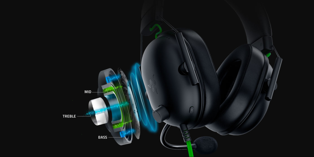 Razer Blackshark V2 X Multi-Platform Wired Esports Headset w/ 7.1 Surround  Sound; Memory Foam Ear Cushions, HyperClear - Micro Center
