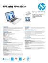 HP Laptop 17-cn3083st datasheet