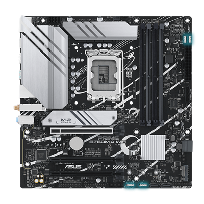 ASUS PRIME B760M-A WIFI motherboard Socket Intel LGA 1700 |